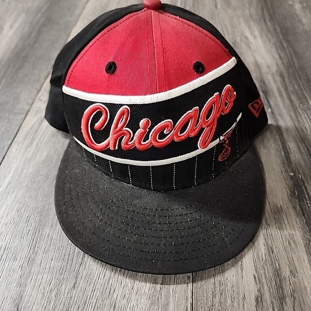 New Era Chicago Bulls NBA 9FIFTY Snapback Hat Cap Hardwood Classics OSFM Script